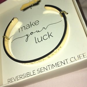 Mudpie Make Your Luck Cuff Bracelet and Necklace